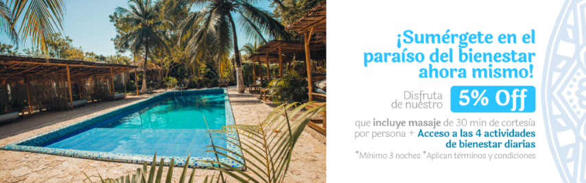 namaste descuentos en hoteles en tierra bomba 5 por ciento B